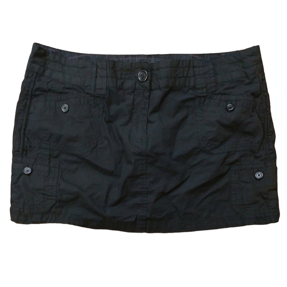 WILLI SMITH BLACK SKIRT WITH BUTTONS - Picture 1 of 6
